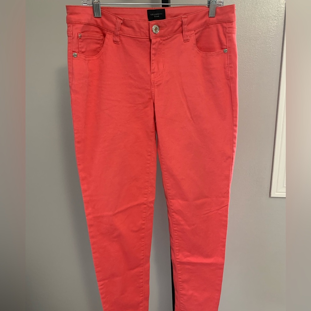 Celebrity Pink Skinny Pants